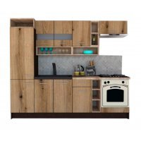 Bucatarie COSSY NEW 250 A2 Wenge / Decor K365